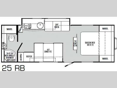 Floorplan - 2011 R-Vision Onyx 25RB