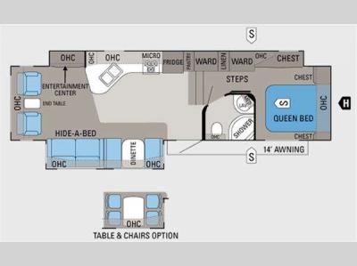 Floorplan - 2011 Jayco Eagle 321RLMS