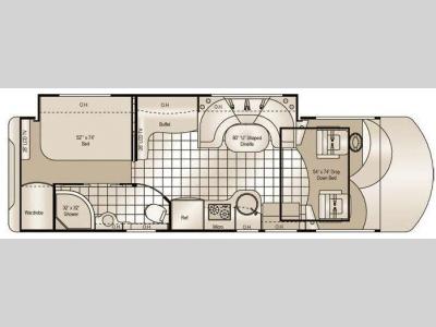 Floorplan - 2011 Damon Avanti 2806