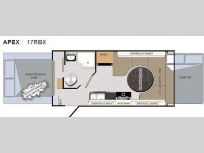 Floorplan - 2011 Coachmen RV Apex 17 RBX