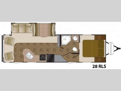 Floorplan - 2011 Heartland Prowler 28P RLS