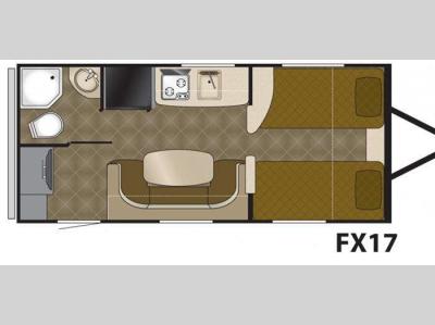 Floorplan - 2011 Heartland Focus FX17