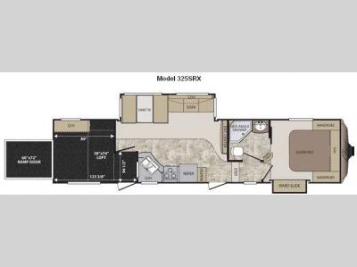 Floorplan - 2012 Keystone RV Cougar 325SRX