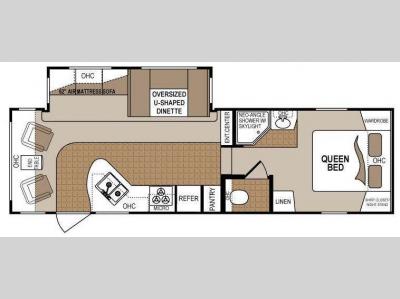 Floorplan - 2012 Dutchmen RV Denali 259RLX