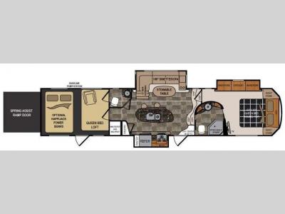 Floorplan - 2012 Dutchmen RV Voltage V3950