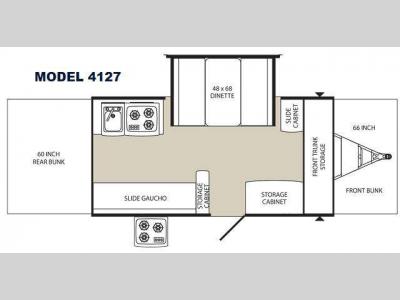 Floorplan - 2012 Palomino Y-Series 4127