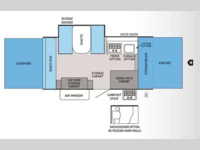 Floorplan - 2012 Jayco Jay Series 1208