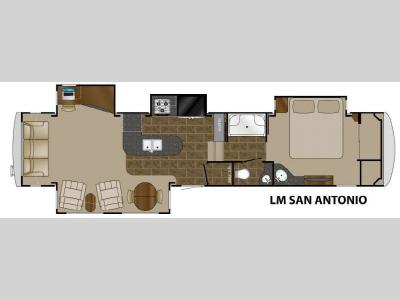 Floorplan - 2012 Heartland Landmark San Antonio