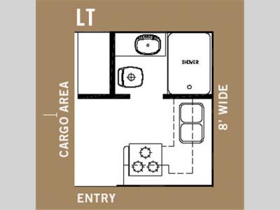 Floorplan - 2006 Forest River RV Work and Play 18 LT