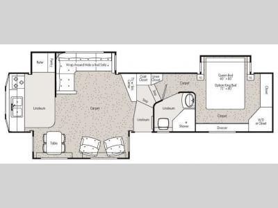 Floorplan - 2012 Peterson Excel Winslow 34RKM