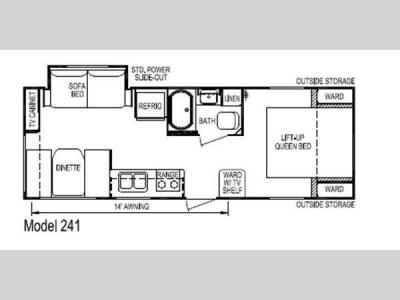 Floorplan - 2012 Skyline Nomad Joey Select 241