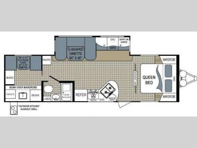 Floorplan - 2012 Dutchmen RV Aerolite 315BHSS