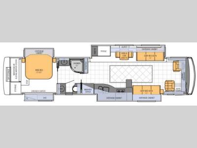 Floorplan - 2012 Newmar Mountain Aire 4314