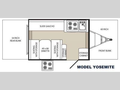 Floorplan - 2012 Palomino Traverse Yosemite