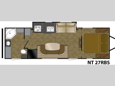 Floorplan - 2013 Heartland North Trail 27RBS