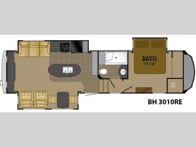 Floorplan - 2013 Heartland Bighorn 3010RE