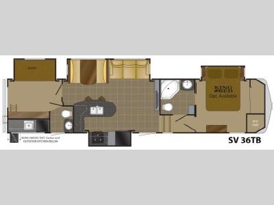 Floorplan - 2013 Heartland Silverado 36TB