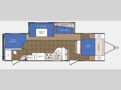 Floorplan - 2013 Prime Time Manufacturing LaCrosse 292BHS