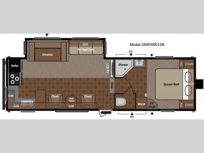 Floorplan - 2013 Keystone RV Springdale 280FWIKSSR