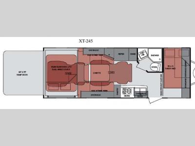 Floorplan - 2013 Cruiser Fun Finder XTRA XT-245