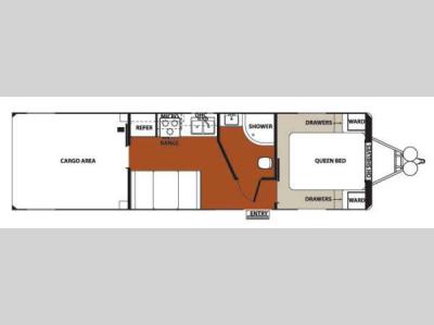 Floorplan - 2013 Forest River RV Work and Play 30WR