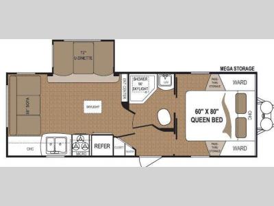 Floorplan - 2013 Dutchmen RV Aspen Trail 2460RLS