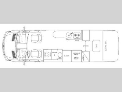 Floorplan - 2013 Pleasure-Way Plateau TS