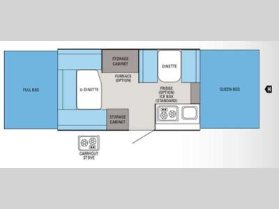 Floorplan - 2013 Jayco Jay Series Sport 12