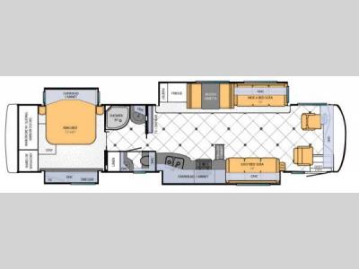 Floorplan - 2013 Newmar Ventana 4038