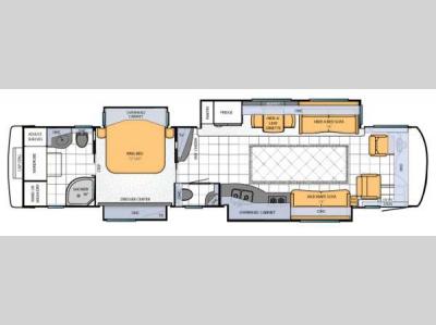 Floorplan - 2013 Newmar Mountain Aire 4336