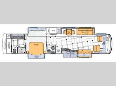 Floorplan - 2013 Newmar King Aire 4584