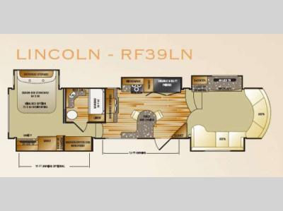 Floorplan - 2013 CrossRoads RV Rushmore Lincoln RF39LN