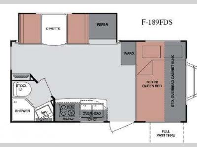 Floorplan - 2013 Cruiser Fun Finder F-189FDS