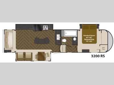 Floorplan - 2013 Heartland Gateway 3200 RS