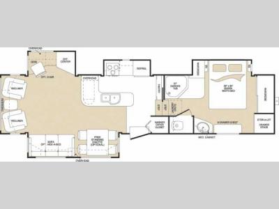 Floorplan - 2007 Keystone RV Montana 3400 RL