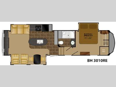 Floorplan - 2014 Heartland Bighorn 3010RE