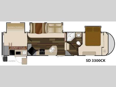 Floorplan - 2014 Heartland Sundance 3300CK