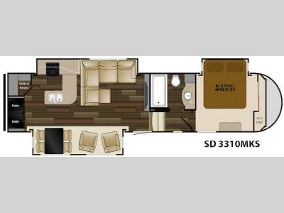 Floorplan - 2014 Heartland Sundance 3310MKS