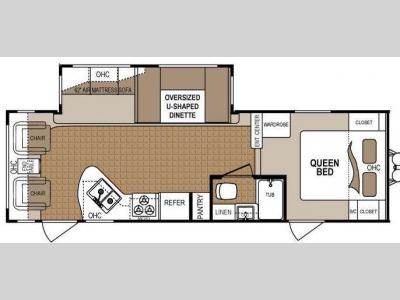 Floorplan - 2014 Dutchmen RV Denali 265RL