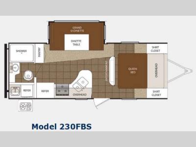Floorplan - 2014 Prime Time Manufacturing Tracer 230FBS