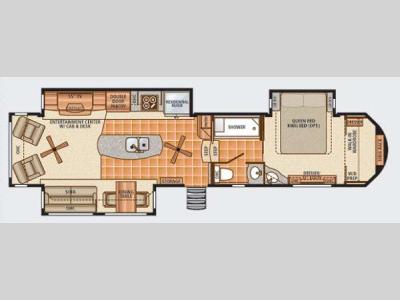 Floorplan - 2014 Dynamax Trilogy 3800RL