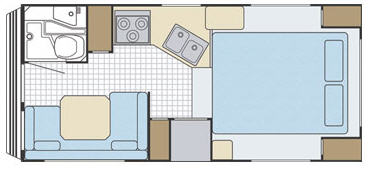 Floorplan - 2006 Lance Lite 915