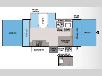Floorplan - 2014 Jayco Jay Series 1208