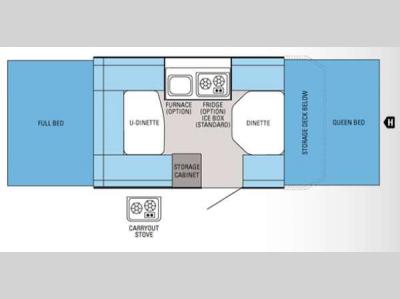 Floorplan - 2014 Jayco Jay Series Sport 10FD