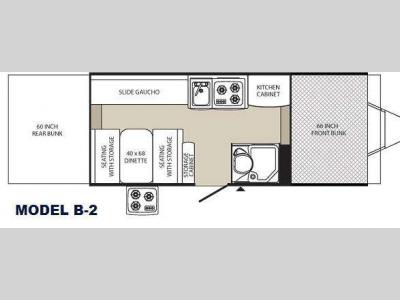 Floorplan - 2014 Palomino Banshee B-2