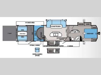 Floorplan - 2014 Jayco Seismic 3914