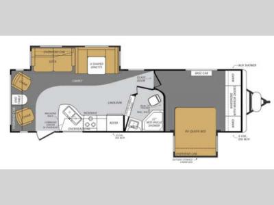 Floorplan - 2014 Forest River RV Wildcat Maxx 28RLS