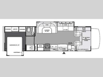 Floorplan - 2014 Forest River RV Forester 3011DS Ford