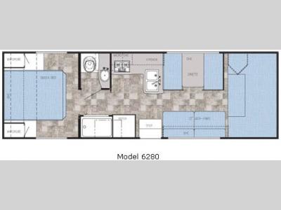 Floorplan - 2006 Gulf Stream RV Conquest SE 6280