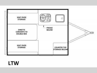 Floorplan - 2014 Chalet Folding Trailers LTW